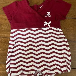 Alabama baby girl romper 6M
